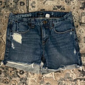 J. Crew Factory Women's Distressed Jean Shorts